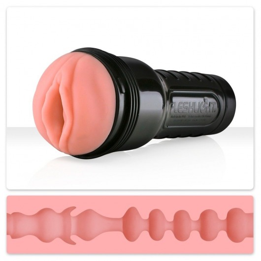 Мастурбатор-вагина Fleshlight - Pink Lady Mini-Lotus - Fleshlight - в Ногинске купить с доставкой