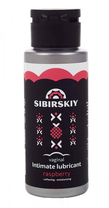 Интимный лубрикант на водной основе SIBIRSKIY с ароматом лесной малины - 100 мл. - Sibirskiy - купить с доставкой в Ногинске