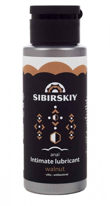 Анальный лубрикант на водной основе SIBIRSKIY с ароматом грецкого ореха - 100 мл. - Sibirskiy - купить с доставкой в Ногинске