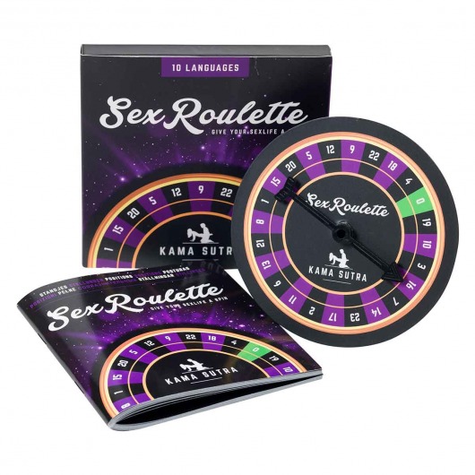 Настольная игра-рулетка Sex Roulette Kamasutra - Tease&Please - купить с доставкой в Ногинске