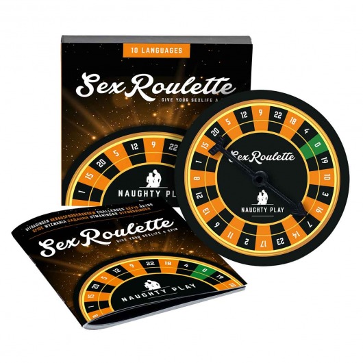 Настольная игра-рулетка Sex Roulette Naughty Play - Tease&Please - купить с доставкой в Ногинске