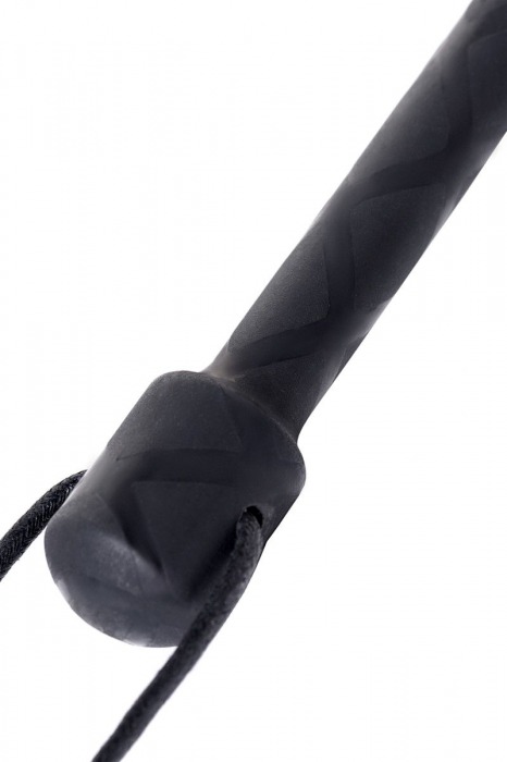 Чёрный стек с фигуркой леопарда на наконечнике - 21 см. - ToyFa - купить с доставкой в Ногинске