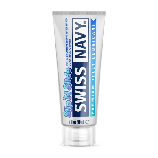 Лубрикант-желе на водной основе Premium Jelly Lubricant - 59 мл. - Swiss navy - купить с доставкой в Ногинске
