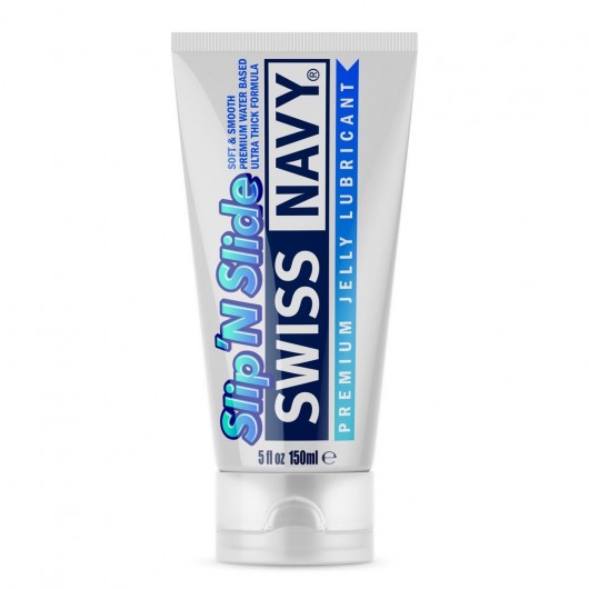 Лубрикант-желе на водной основе Premium Jelly Lubricant - 150 мл. - Swiss navy - купить с доставкой в Ногинске