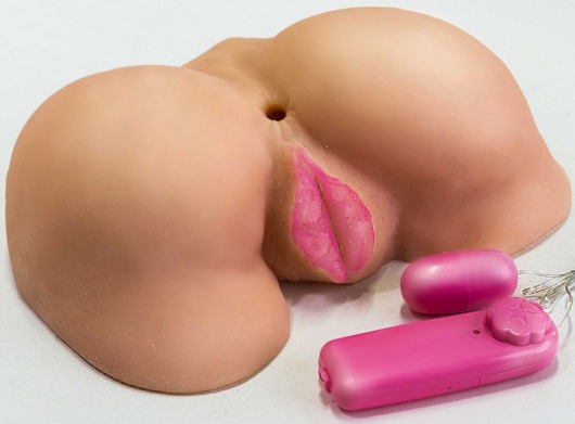 Вибровагина с двумя отверстиями и с выносным пультом - LOVETOY (А-Полимер) - в Ногинске купить с доставкой