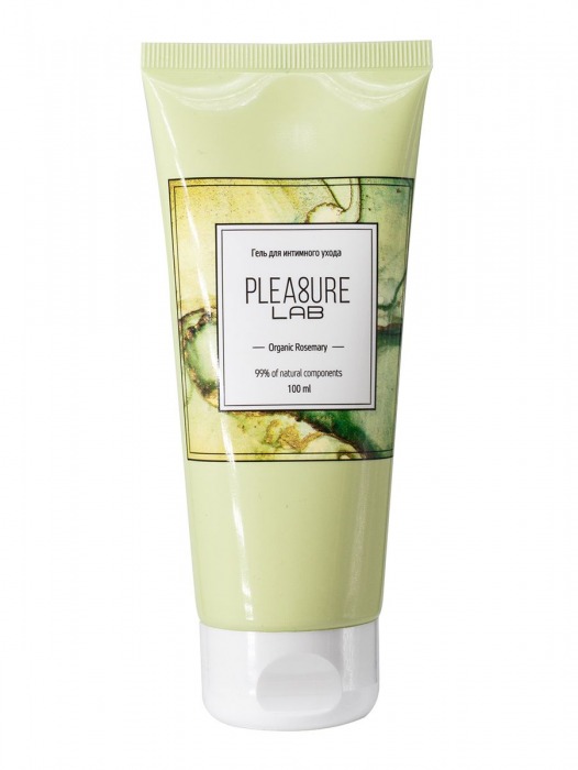 Лубрицирующий гель для интимного ухода Organic Rosemary с ароматом розмарина - 100 мл. - Pleasure Lab - купить с доставкой в Ногинске
