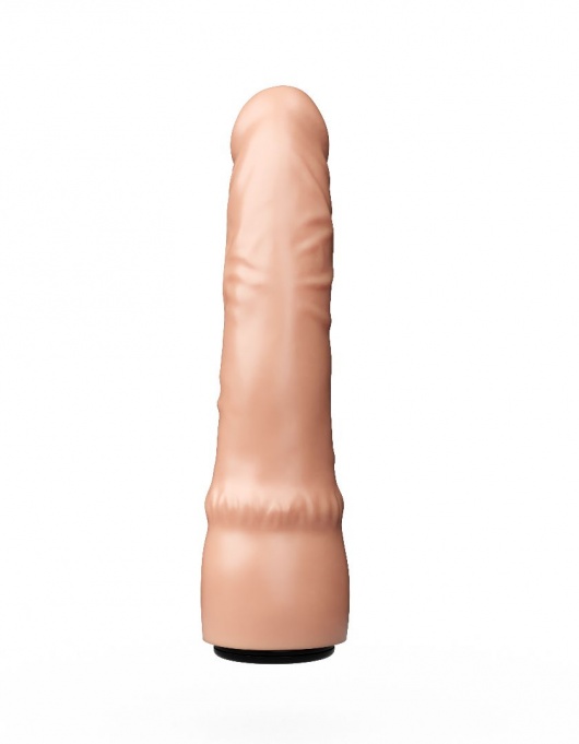 Телесная насадка в форме фаллоса для трусиков с плугом - 19,3 см. - LOVETOY (А-Полимер) - купить с доставкой в Ногинске