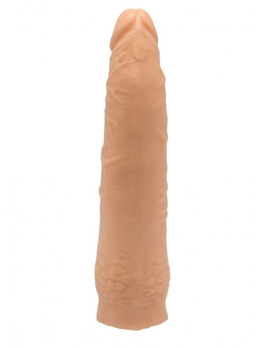 Страпон телесного цвета на регулируемых ремешках - 17 см. - LOVETOY (А-Полимер) - купить с доставкой в Ногинске