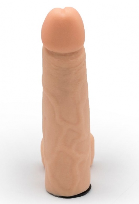 Фаллоимитатор телесного цвета на трусиках с плугом - 16,5 см. - LOVETOY (А-Полимер) - купить с доставкой в Ногинске