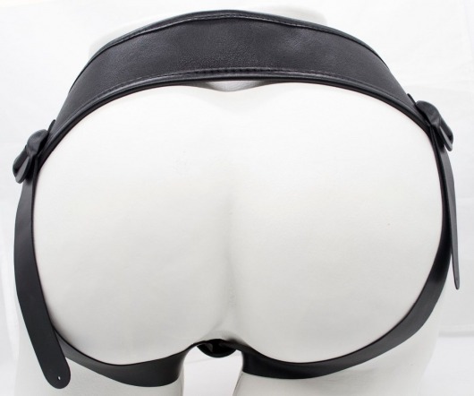 Реалистичный страпон Harness из трусиков и насадки-фаллоса - 18,5 см. - LOVETOY (А-Полимер) - купить с доставкой в Ногинске