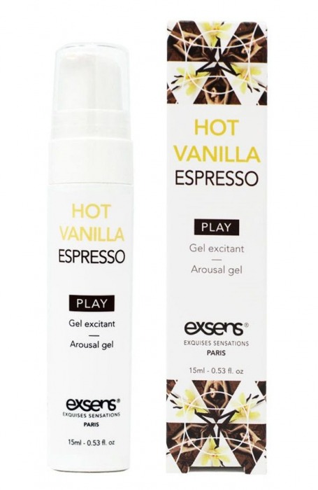 Возбуждающий гель Hot Vanilla Espresso Arousal Gel - 15 мл. - Exsens - купить с доставкой в Ногинске