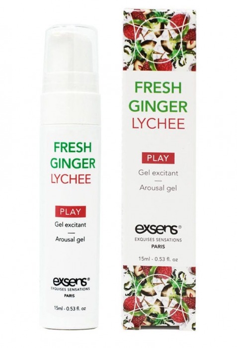 Возбуждающий гель Fresh Ginger Lychee Arousal Gel - 15 мл. - Exsens - купить с доставкой в Ногинске