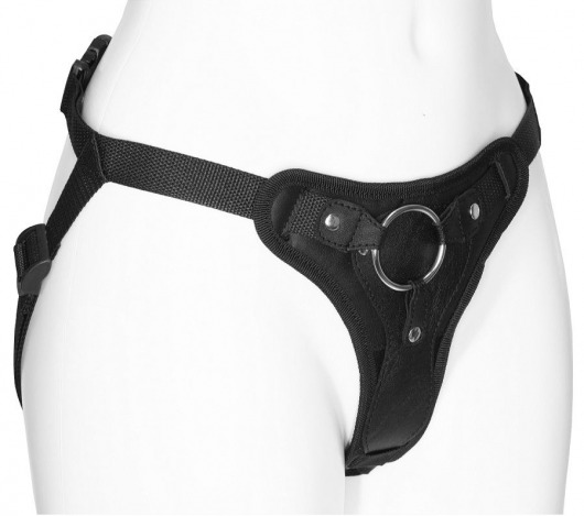 Женские трусики для фиксации насадки кольцом с внутренней насадкой - LOVETOY (А-Полимер) - купить с доставкой в Ногинске