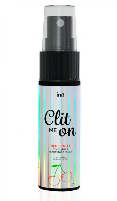Клиторальный возбуждающий спрей Clit Me On Red Fruits - 12 мл. - INTT - купить с доставкой в Ногинске