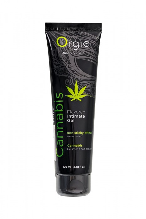 Интимный гель на водной основе ORGIE Lube Tube Cannabis - 100 мл. - ORGIE - купить с доставкой в Ногинске