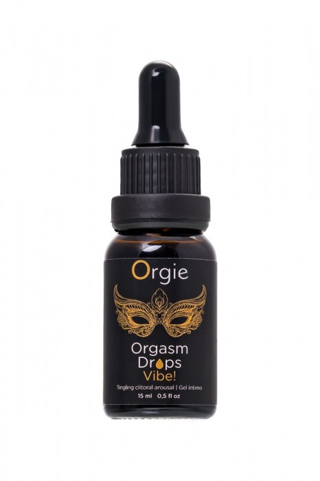 Возбуждающий гель для клитора ORGIE Orgasm Drops Vibe - 15 мл. - ORGIE - купить с доставкой в Ногинске