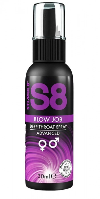 Лубрикант для орального секса S8 Deep Throat Spray - 30 мл. - Stimul8 - купить с доставкой в Ногинске