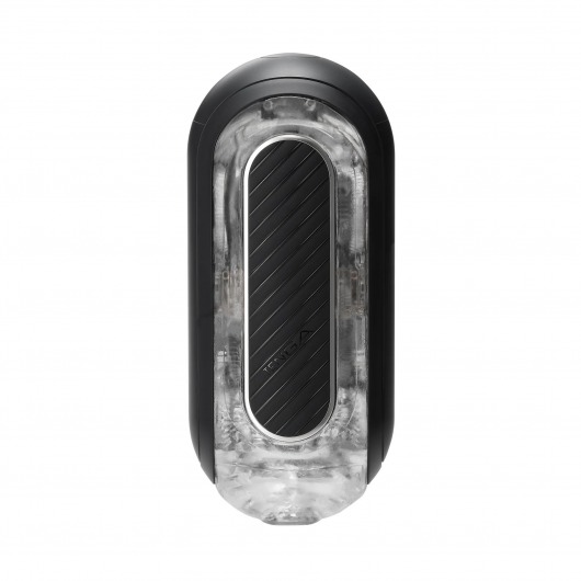 Черный мастурбатор Tenga Flip Zero Gravity с вибрацией - Tenga - в Ногинске купить с доставкой