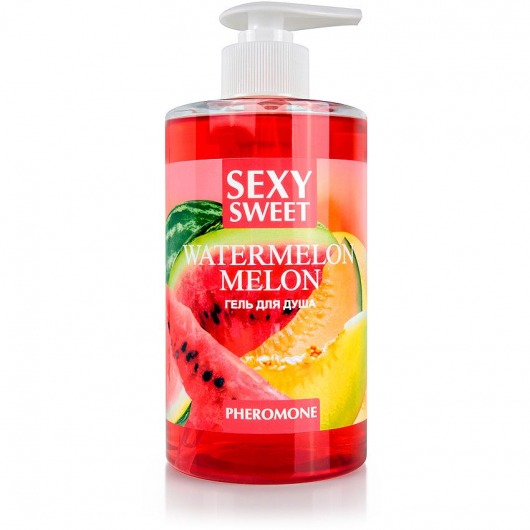 Гель для душа Sexy Sweet Watermelon Melon с ароматом арбуза, дыни и феромонами - 430 мл. -  - Магазин феромонов в Ногинске