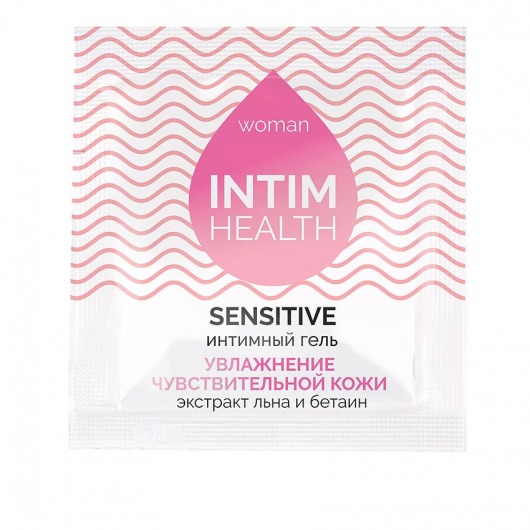 Саше интимного геля на водной основе Intim Health Sensitive - 3 гр. - Биоритм - купить с доставкой в Ногинске