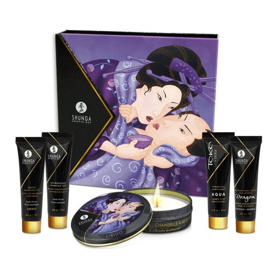 Подарочный набор Geishas secret из 5 предметов - Shunga - купить с доставкой в Ногинске