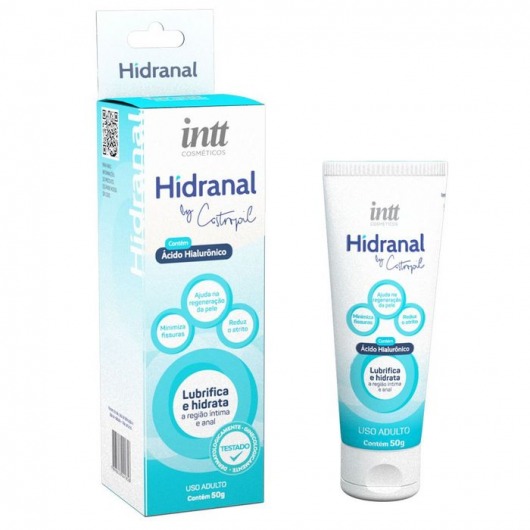 Лубрикант на водной основе Hidranal с гиалуроновой кислотой - 50 гр. - INTT - купить с доставкой в Ногинске
