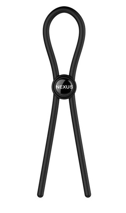 Черное эрекционное лассо Nexus Forge Single - Nexus Range - в Ногинске купить с доставкой