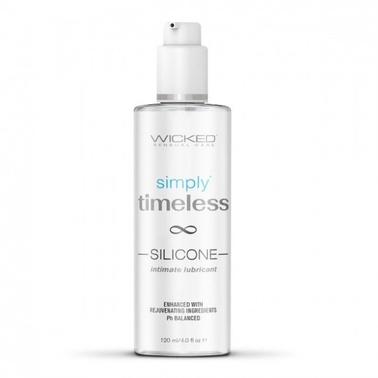 Лубрикант на силиконовой основе Wicked Simply Timeless Silicone - 120 мл. - Wicked - купить с доставкой в Ногинске