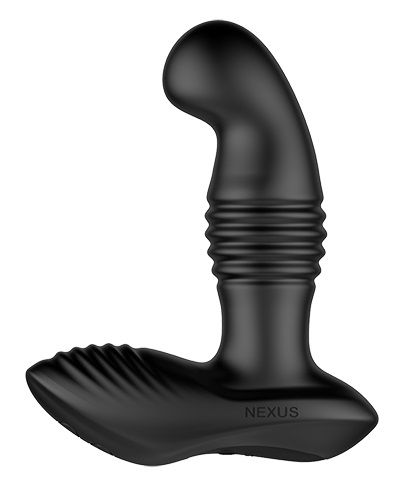 Черный массажер простаты Nexus Thrust с возвратно-поступательными движениями - 13,8 см. - Nexus Range - в Ногинске купить с доставкой