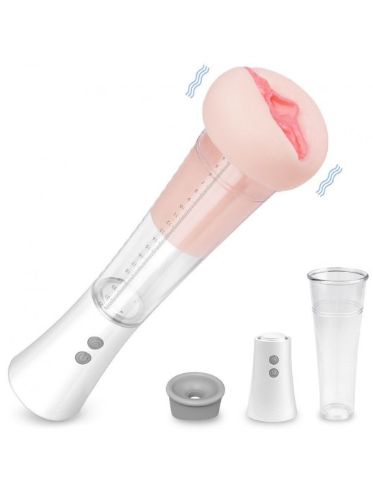 Автоматическая вакуумная помпа с реалистичной мягкой вставкой Max Kit - S-HANDE - в Ногинске купить с доставкой