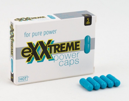 БАД для мужчин eXXtreme power caps men - 5 капсул (580 мг.) - HOT - купить с доставкой в Ногинске