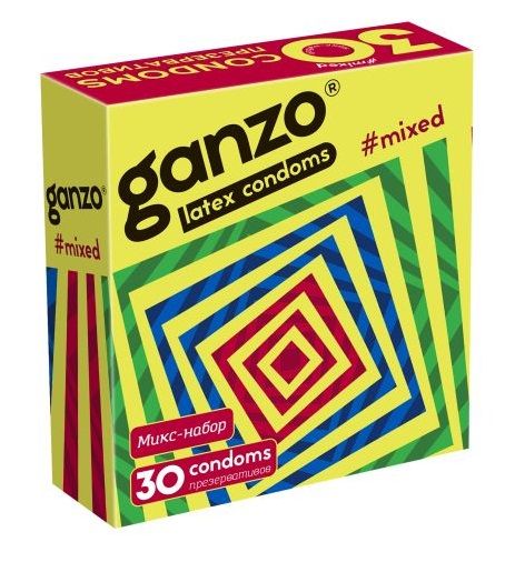 Микс-набор из 30 презервативов Ganzo Mixed - Ganzo - купить с доставкой в Ногинске