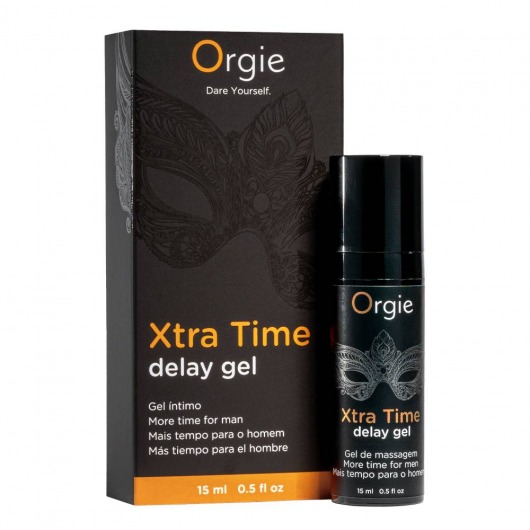 Продлевающий гель Orgie Xtra Time Delay Gel - 15 мл. - ORGIE - купить с доставкой в Ногинске
