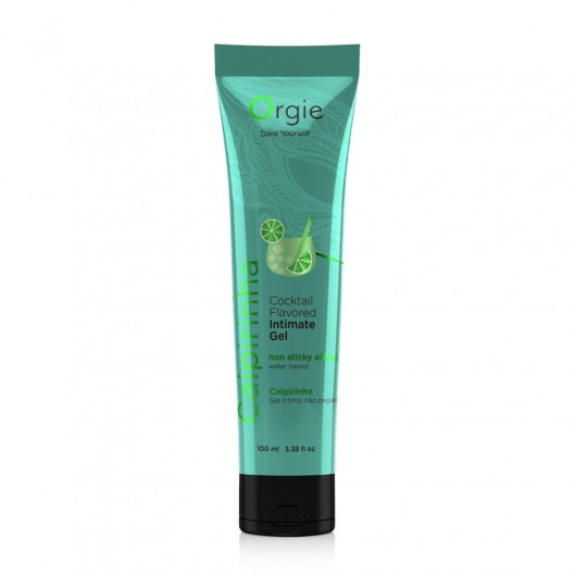 Съедобный интимный гель Orgie Lube Tube Cocktail Caipirinha - 100 мл. - ORGIE - купить с доставкой в Ногинске