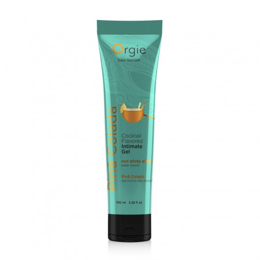 Съедобный интимный гель Orgie Lube Tube Cocktail Pina Colada - 100 мл. - ORGIE - купить с доставкой в Ногинске