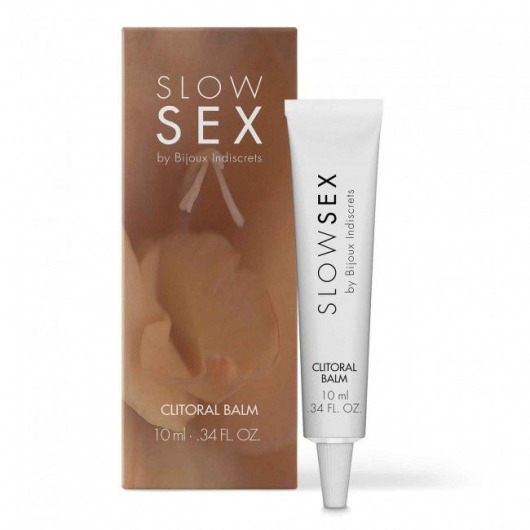 Бальзам для клитора Slow Sex Clitoral Balm - 10 мл. - Bijoux Indiscrets - купить с доставкой в Ногинске