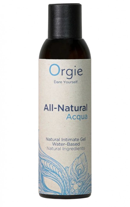 Интимный гель на водной основе Orgie All-Natural Acqua - 150 мл. - ORGIE - купить с доставкой в Ногинске