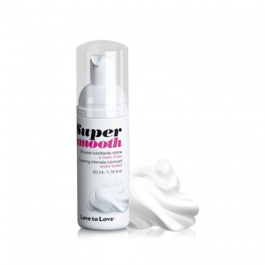 Лубрикант нежнейшая пенка Super Smooth Foaming Intime Lubricant - 50 мл. - Love to Love - купить с доставкой в Ногинске