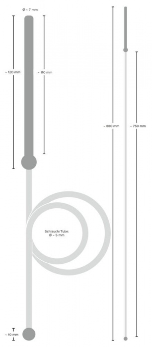 Уретральный катетер Piss To Mouth Dilator - Orion - купить с доставкой в Ногинске