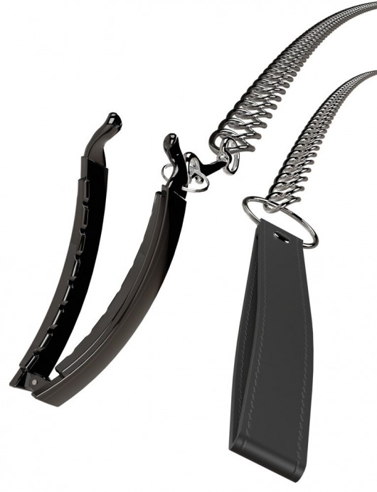 Зажим для половых губ с поводком Pussy Clamp With A Leash - Orion - купить с доставкой в Ногинске
