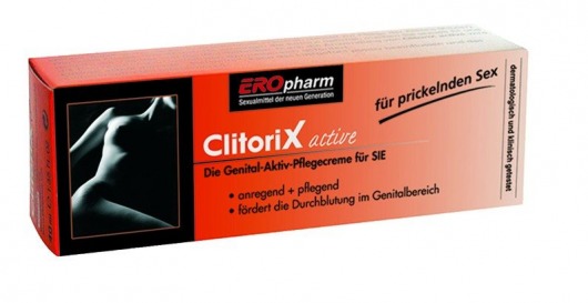 Возбуждающий крем для женщин ClitoriX active - 40 мл. - Joy Division - купить с доставкой в Ногинске