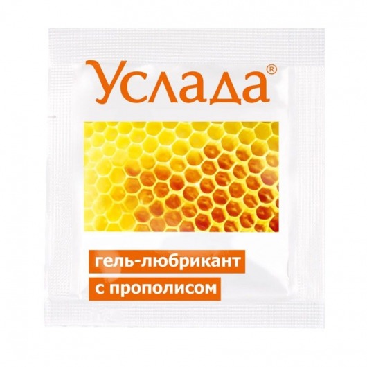 Гель-лубрикант «Услада с прополисом» - 3 гр. - Биоритм - купить с доставкой в Ногинске