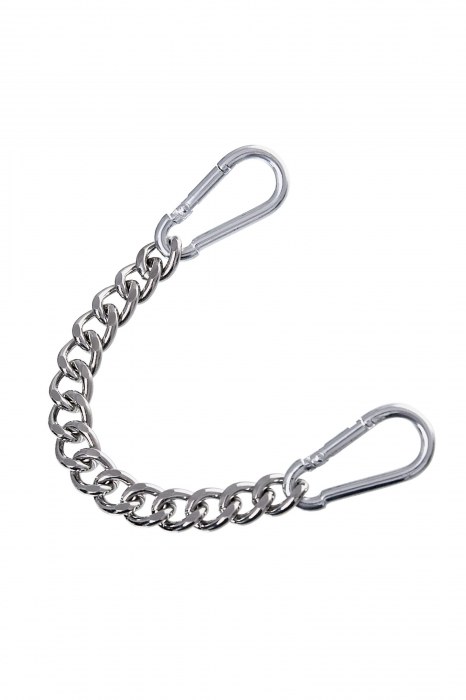 Черные однослойные кожаные оковы из двух ремешков - Pecado - купить с доставкой в Ногинске