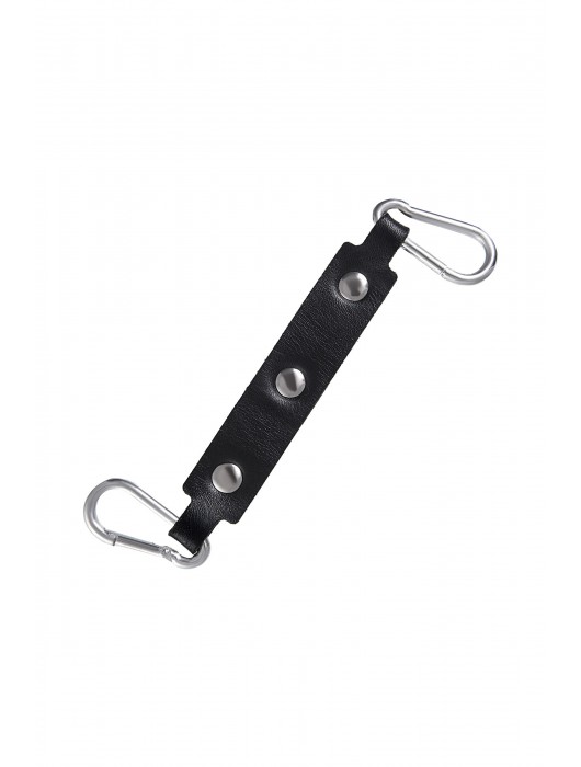 Черно-красные оковы из натуральной кожи - Pecado - купить с доставкой в Ногинске