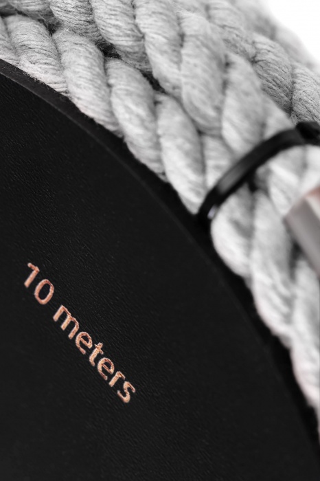 Белая веревка для шибари на катушке - 10 м. - Pecado - купить с доставкой в Ногинске