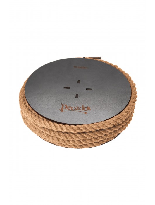 Джутовая веревка для шибари на катушке - 10 м. - Pecado - купить с доставкой в Ногинске