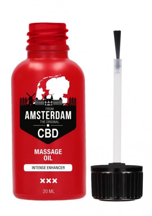 Стимулирующее масло Intense CBD from Amsterdam - 20 мл. - Shots Media BV - купить с доставкой в Ногинске