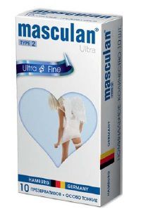Ультратонкие презервативы Masculan Ultra Fine с обильной смазкой - 10 шт. - Masculan - купить с доставкой в Ногинске