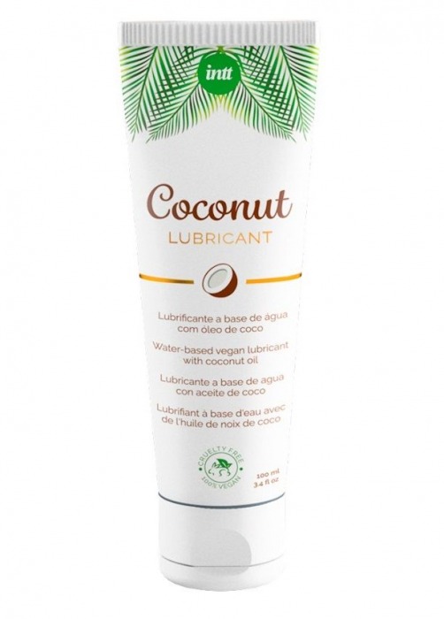 Веганская смазка на водной основе Coconut Lubricant - 100 мл. - INTT - купить с доставкой в Ногинске