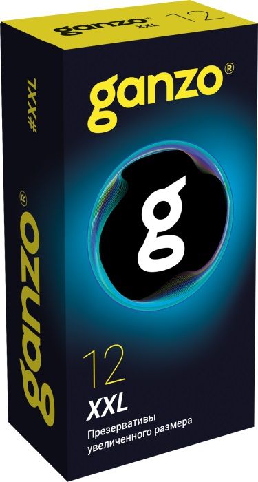 Презервативы увеличенного размера Ganzo XXL - 12 шт. - Ganzo - купить с доставкой в Ногинске